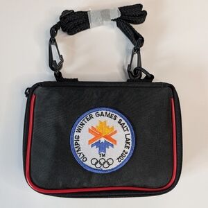 2002 Salt Lake Winter Olympics Event Staff Crossbody Identification Zipper Pouch